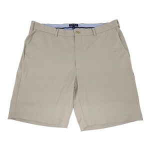 Peter Millar Crown Crafted Tan Khaki Performance Golf Shorts Mens 38 6028